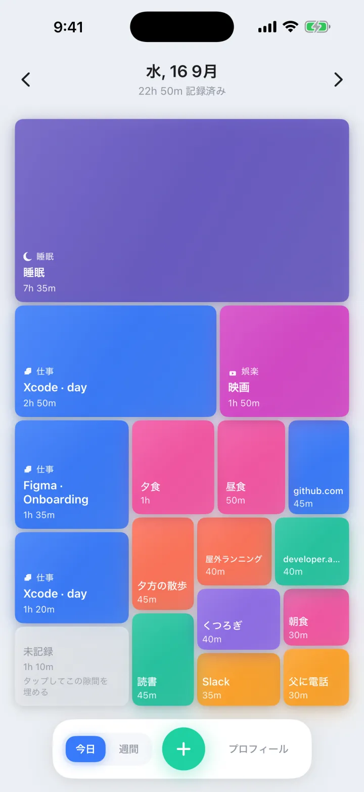 iPhone・Mac・ Watch を ひとつの1日に