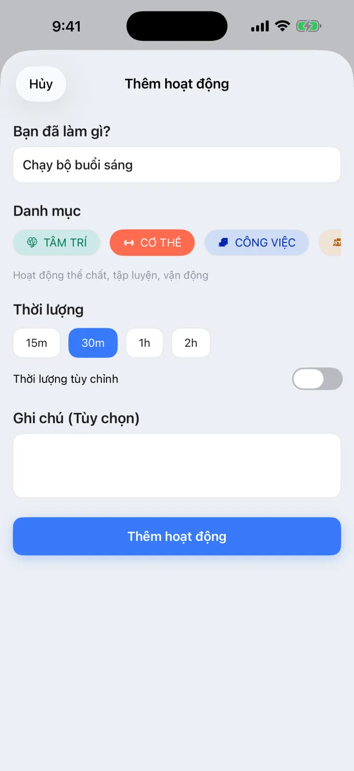 Ghi lại ngày chỉ hai lần chạm